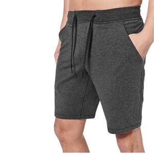 Lululemon City Sweat‎ Shorts Heathered Black Men’s Size Medium